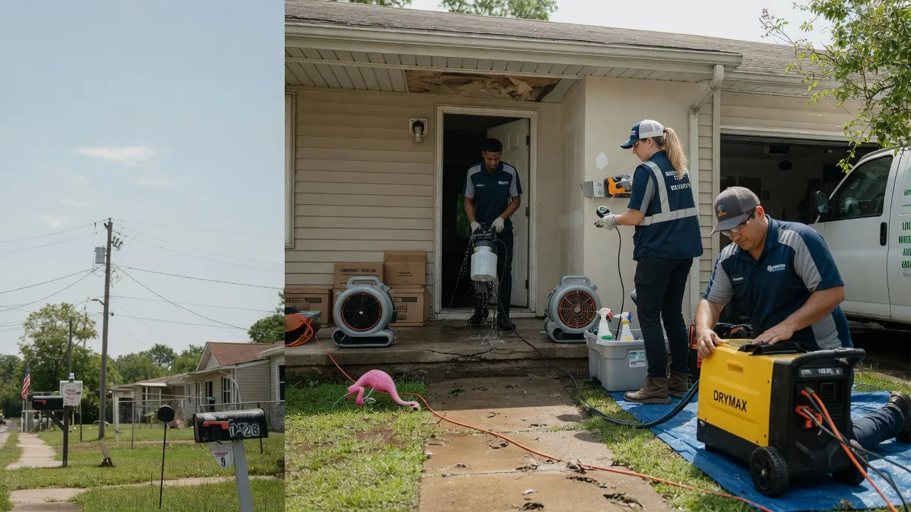 Storm Damage Water Removal in New London, OH near me